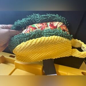 Taco costume for small dog. Worn once for photo.  Cleaned.  Taco Tuesday